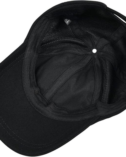 BOTVELA Wool Baseball Cap for Men Adjustable Unstructured Tweed Hat