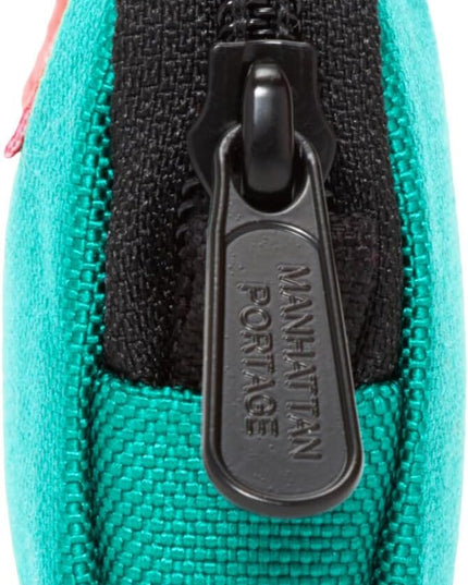 Manhattan Portage Coin Purse With Zipper Closure Pouch Eclectic Colors Credit Card ID Card Jewelry Keys Water Resistant Gift 1000D CORDURA® Everyday Carry