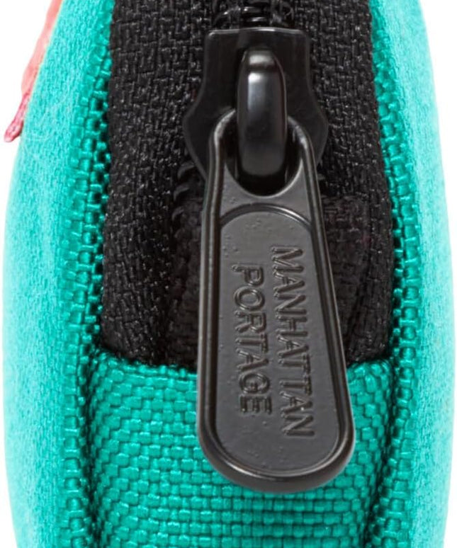 Manhattan Portage Coin Purse With Zipper Closure Pouch Eclectic Colors Credit Card ID Card Jewelry Keys Water Resistant Gift 1000D CORDURA® Everyday Carry
