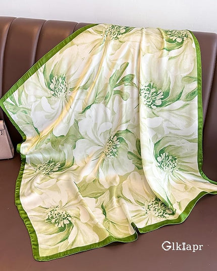 Satin Bandana Headscarf for Women Silky Hair Scarves for Fashion Lightweight