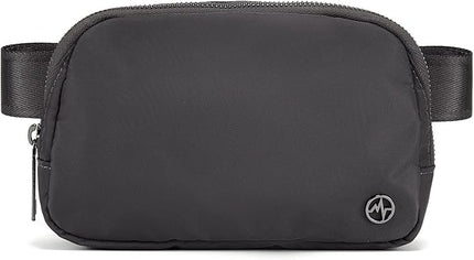 Pander Cross Body Fanny Pack for Women, Fashion Waist Packs, Crossbody Bags, Belt Bag with Adjustable Strap (Dim Grey).