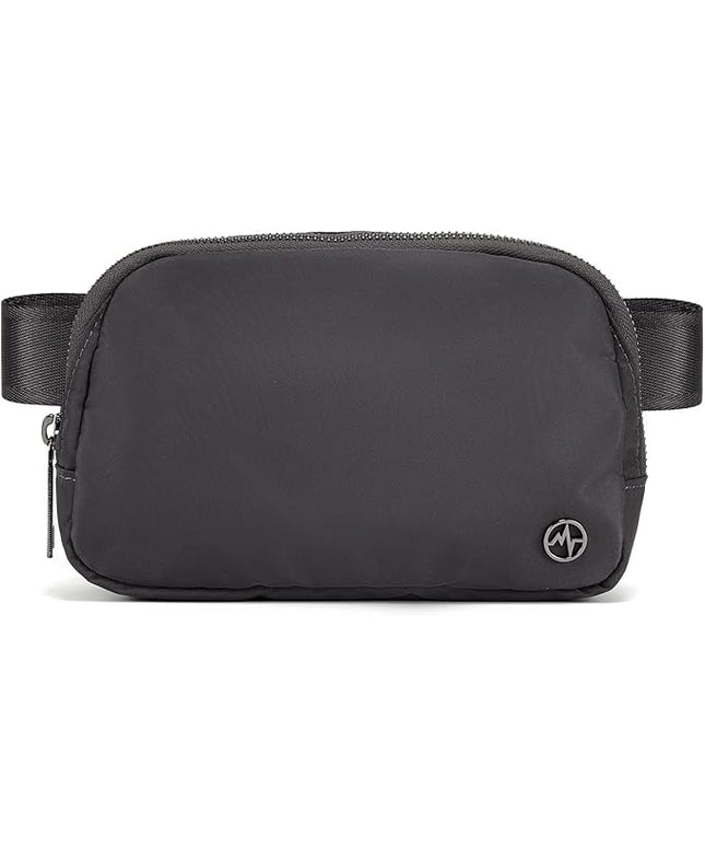 Pander Cross Body Fanny Pack for Women, Fashion Waist Packs, Crossbody Bags, Belt Bag with Adjustable Strap (Dim Grey).