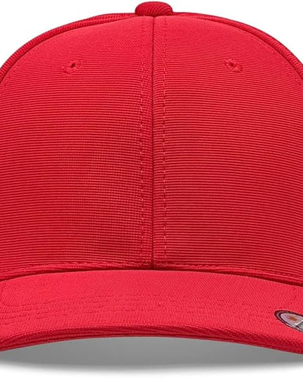 [2 Pack] Hybrid Stretch-Fitted Trucker Cap, Baseball Cap with Air Mesh