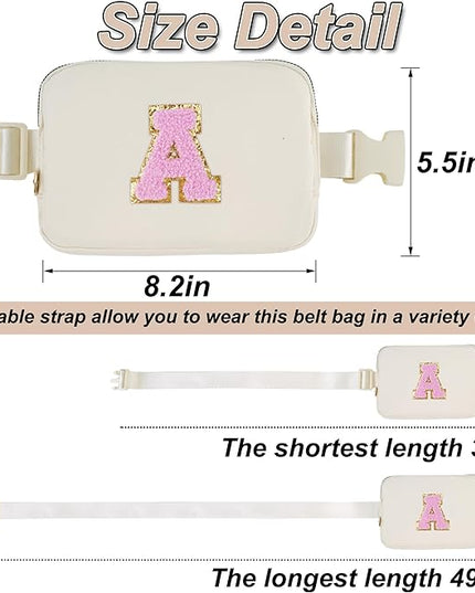 Uygafly Valentines Day Gifts for Teen Girls Kids,Birthday Gifts for 4 5 6 7 8 9 10 11 12 13 Year Old Girls,Gift for Daughter Sister Her,Fanny Pack Crossbody Bag Belt Bag Cute Trendy Stuff | Cream,A