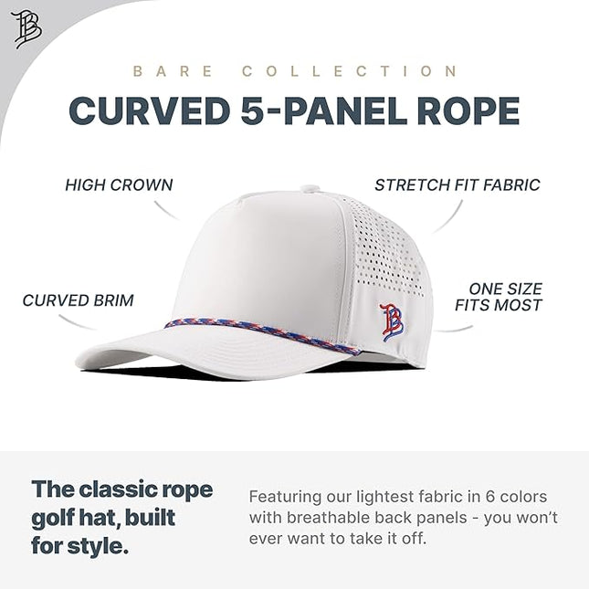 Branded Bills Ohio Vintage PVC 5-Panel Performance, Lightweight, Comfortable Baseball Cap