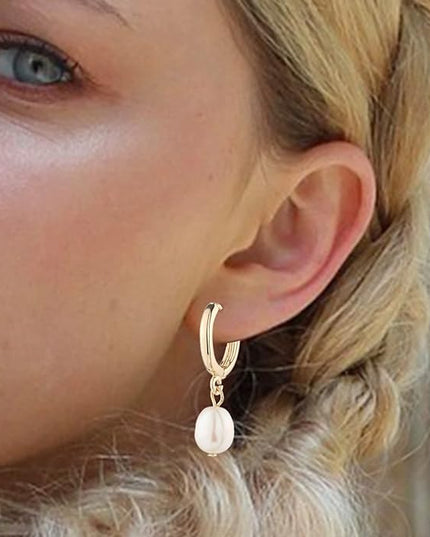 9 Pairs Gold Chunky Hoop Earrings Set for Women, 14K Gold Plated Twisted Huggie Hoop Earring Hypoallergenic, Lightweight Thick Open Hoops Earrings Jewelry Gifts.