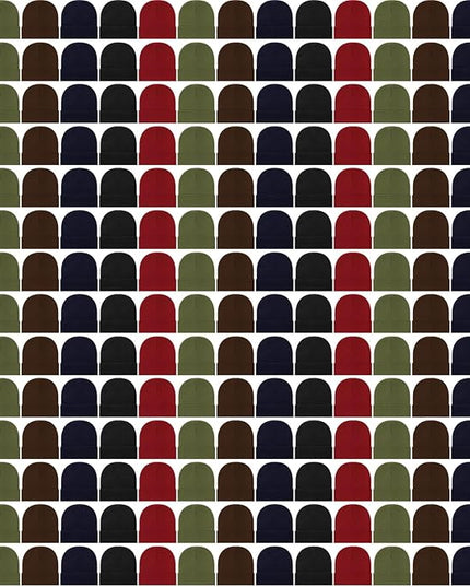 Toulite Bulk Winter Beanies for Homeless Donation Unisex Warm Knitted Beanie Hats Skull Cap