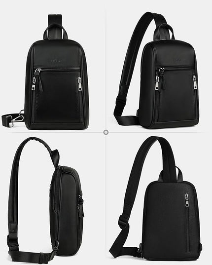 FADEON Sling Bag for Women Crossbody Purse Sling Bags, Designer Sling Purses Medium Travel Multi-Pocket Sling Backpack