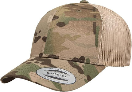 Yupoong Classic Premium Mesh 6 Panel Retro Trucker Cap | Mid Profile Snapback | OSFA | Bulk Pack Available