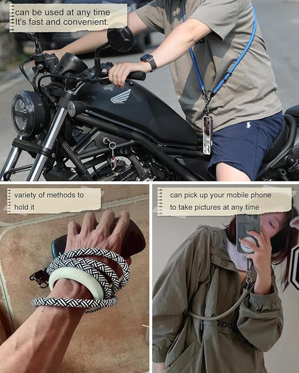 project-cb Cell Phone Lanyard ×1, Tether Tab ×2, Universal Adjustable Phone Strap, Crossbody, Neck Phone Lanyard, Rope Strap
