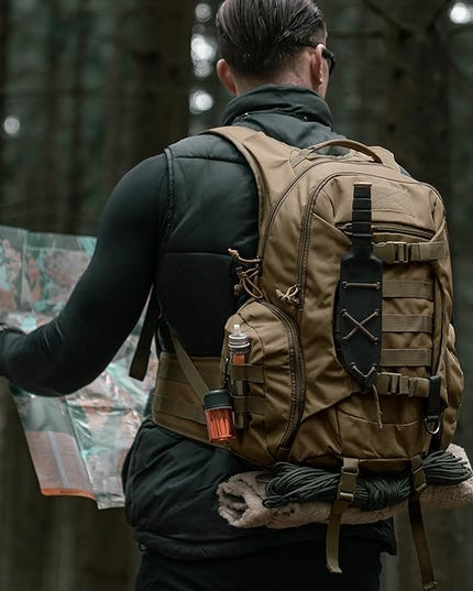 Mardingtop Tactical Molle Backpack for Men- 18L/28L EDC Hiking & Motorcycle Backpack