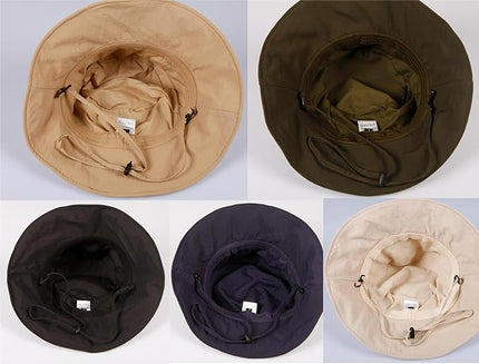 CVAMKOYT Waterproof Bucket Hat, Wide Brim, UV Protection, Quick-Drying, for Fishing, Hiking, Safari, Outdoor, Men & Women