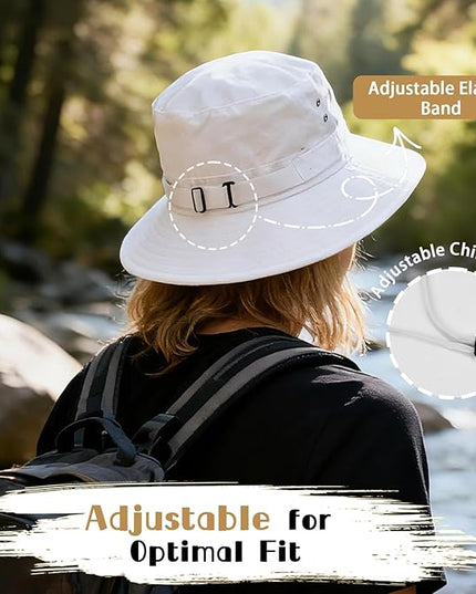 Cooling Sun Bucket Hat for Men Women Fishing Beach Safari Hats for Golf Hiking Hunting Outdoor UPF 50+