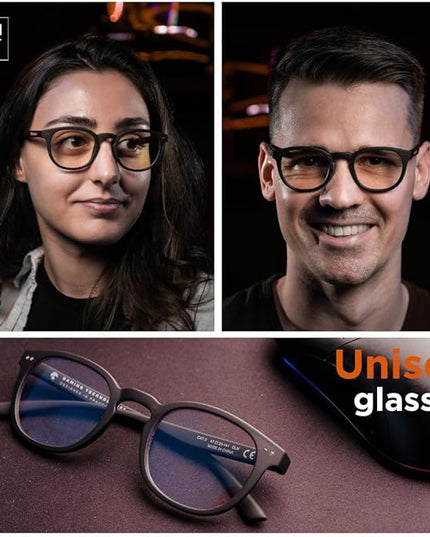 Horus X • Blue Light Glasses Men Women | Blue Light Blocking Glasses for Screen Anti-Fatigue & Eye Migraine | Urban V3