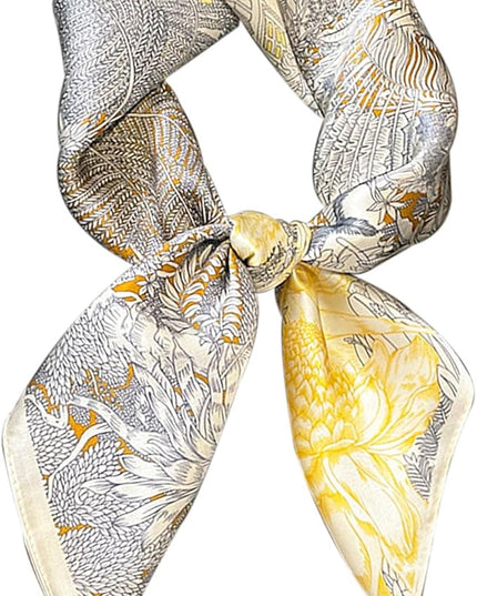 Satin Bandanas Head Scarf For Women Hair Scarves Accessories Lightweight Fashion Wrap Neck Silk Sleeping Headscarf