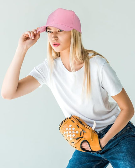 Handepo 24 Pcs Blank Baseball Cap Adjustable Back Strap Plain Blank Camouflage Hat Unisex Baseball Cap for Trucker Men Women
