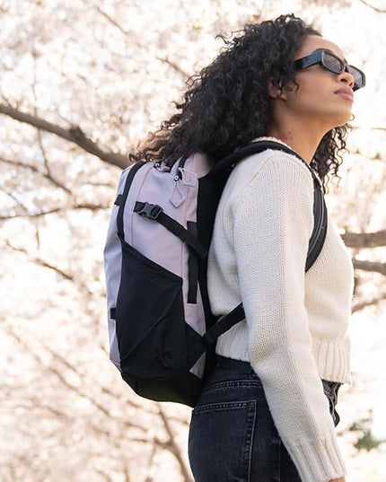 WANDRD NIMBUS 18L: Lightweight Travel Backpack for Men and Women, Weather Resistant Everyday Bag with Padded Shoulder Straps, Laptop Bag and Traveling Bag for Office (Uyuni Purple)