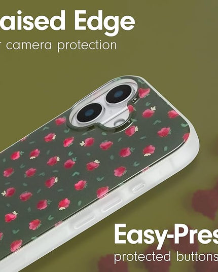 Sonix Case for iPhone 16 Plus | Compatible with MagSafe | 10ft Drop Tested | Raspberry Delight