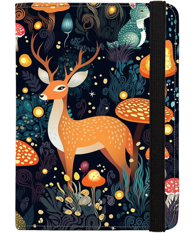 Passport Holder for Travel,Cute Passport Cover,Travel Wallet with Credit Card Slots Rfid passport Wallet Waterproof Documents Organizer Women Men (Reindeer)