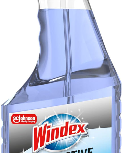 Windex Automotive Car Window and Glass Cleaner, Streak-Free Shine for Car Glass Exteriors, Tinted Windows, and Interior Electronics, 23 fl oz