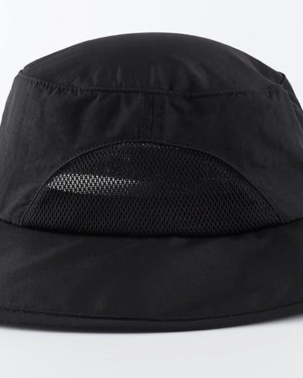 Home Prefer UPF50+ Mens Sun Hat Wide Brim Fishing Hat for Men UV Protection Womens Beach Bucket Hat for Golf Hiking Gardening