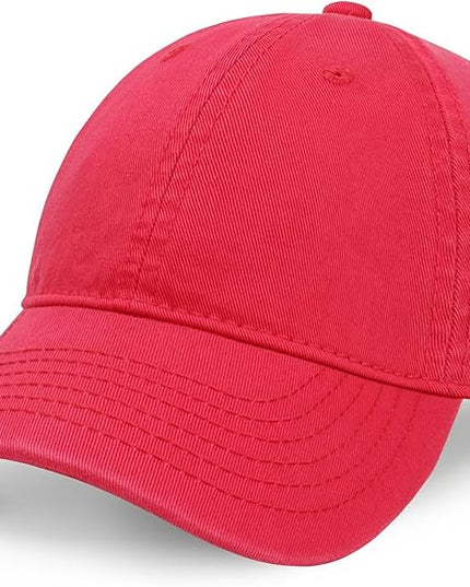 CHOK.LIDS Everyday Premium Dad Hat Unisex Cotton Baseball Cap for Men and Women Adjustable Lightweight Polo Style Curved Brim