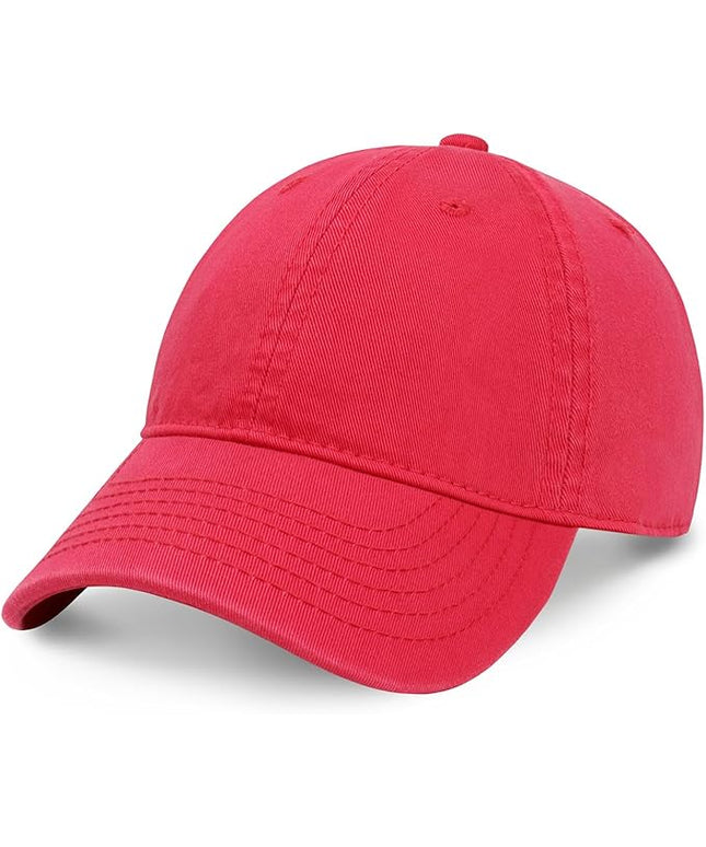 CHOK.LIDS Everyday Premium Dad Hat Unisex Cotton Baseball Cap for Men and Women Adjustable Lightweight Polo Style Curved Brim
