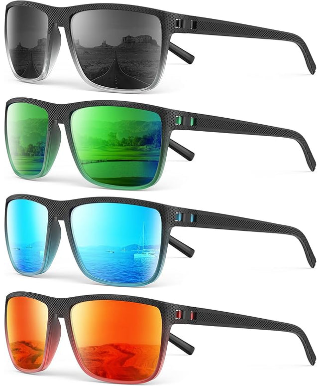 Sunglasses-Men Polarized Mens Sunglasses: Classic Women Sun Glasses UV Protection for Fishing Driving Golf