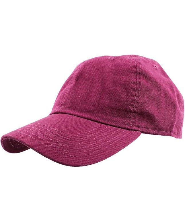 Gelante Baseball Cap Dad Hat 100% Cotton Polo Style Plain Blank Adjustable Size.