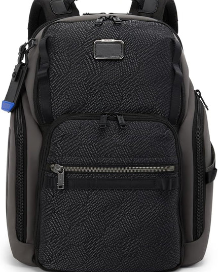 TUMI - Alpha Bravo Search Backpack - Laptop Backpack for Men & Women - Backpack for Work & Travel - 17.0" X 14.0" X 8.3" - Black Geometric