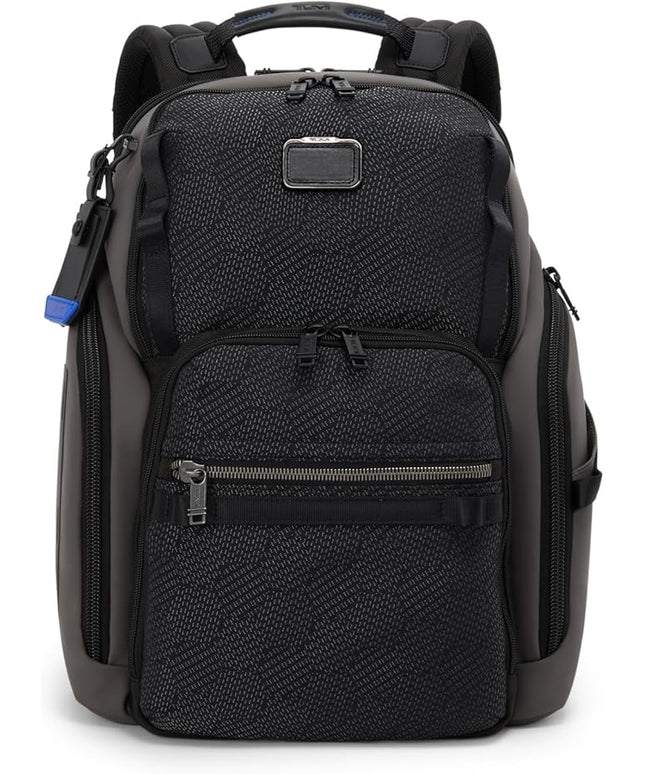 TUMI - Alpha Bravo Search Backpack - Laptop Backpack for Men & Women - Backpack for Work & Travel - 17.0" X 14.0" X 8.3" - Black Geometric