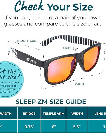 100% Blue Light Blocking Glasses - Women + Men - Better Sleep - Anti Eye Strain Protection - Computer Screens Gaming