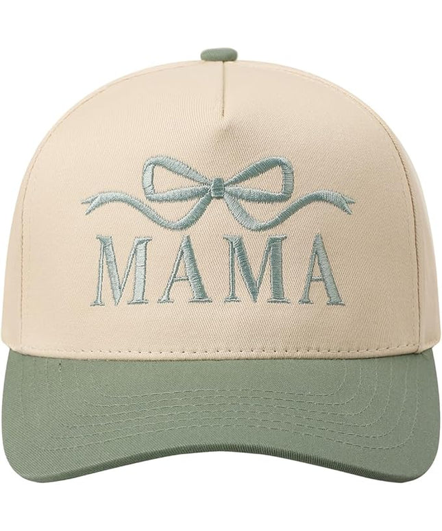 MIRMARU Two-Tone Vintage Canvas Trucker Hats for Men & Women, Adjustable Size Baseball Caps with Trendy Embroidered Design