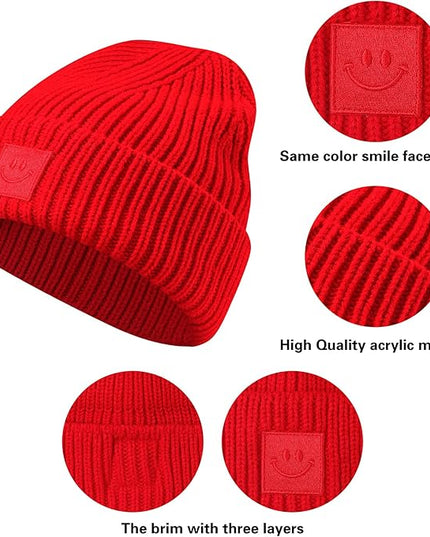 MaxNova Beanie Hat Thick Warm Winter Hat Unisex