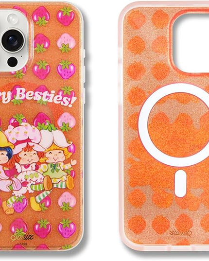 Sonix Phone Case for iPhone 15 Pro Max | Compatible with Magsafe | 10ft Drop Tested | Strawberry Shortcake Berry Besties
