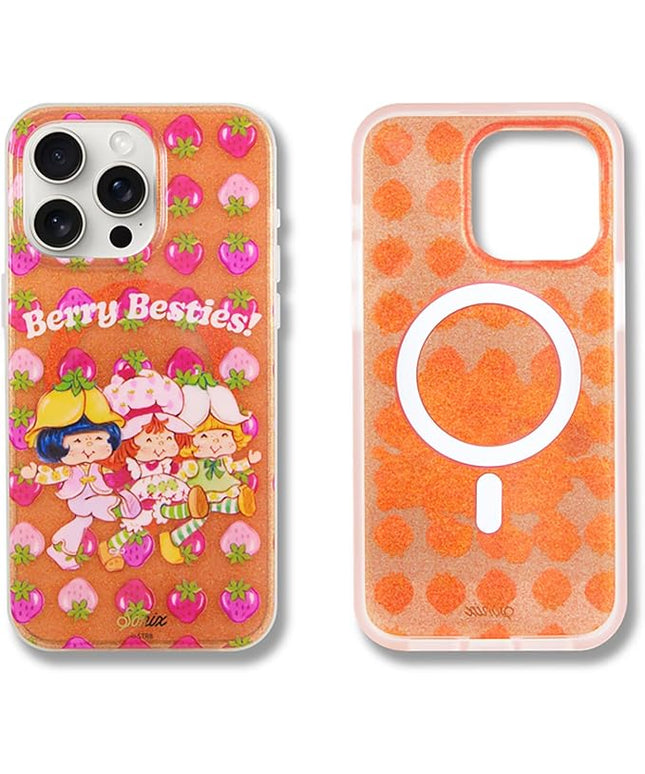 Sonix Phone Case for iPhone 15 Pro Max | Compatible with Magsafe | 10ft Drop Tested | Strawberry Shortcake Berry Besties