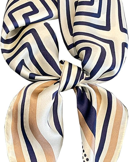 Satin Bandana Headscarf for Women Silky Hair Scarves for Fashion Lightweight