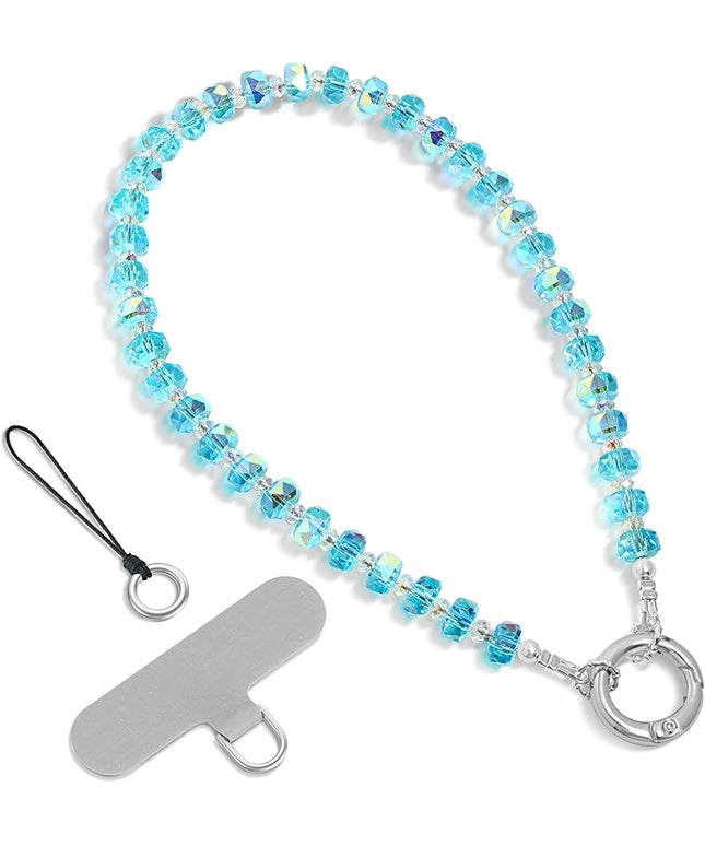 SURPHY Phone Charm, Phone Charms Strap with Tether Tab & Premium Metal Buckle, Cellphone Wrist Strap Chain