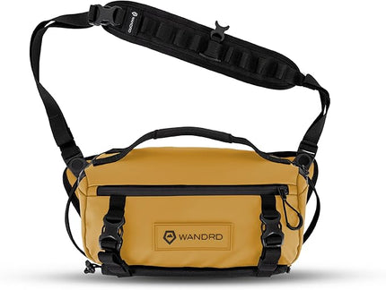 WANDRD ROGUE V1 6L Sling: Compact Camera Sling and Crossbody Bag with Fast Access, 3-Way Carry– Lightweight Everyday Bag Great for Travel, Photography, and Daily Use (Dallol Yellow)