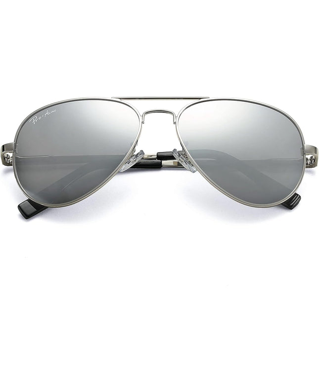 Pro Acme Classic Polarized Aviator Sunglasses 100% UV Protection, 52mm 58mm 63mm