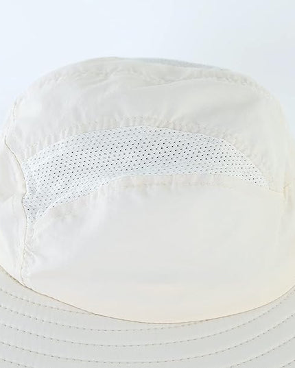 Home Prefer UPF 50+ Mens Wide Brim Fishing Hat with Neck Flap Sun Hat for Men Women Sun Protection Cap