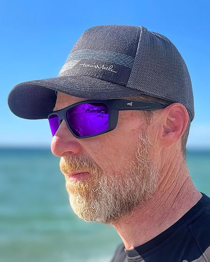 KastKing Huzzah Polarized Sport Sunglasses for Men and Women, Ideal for Driving Fishing Cycling and Running,UV Protection