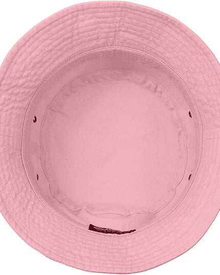 Falari Men Women Unisex Cotton Bucket Hat 100% Cotton Packable for Travel Fishing Hunting Summer Camp