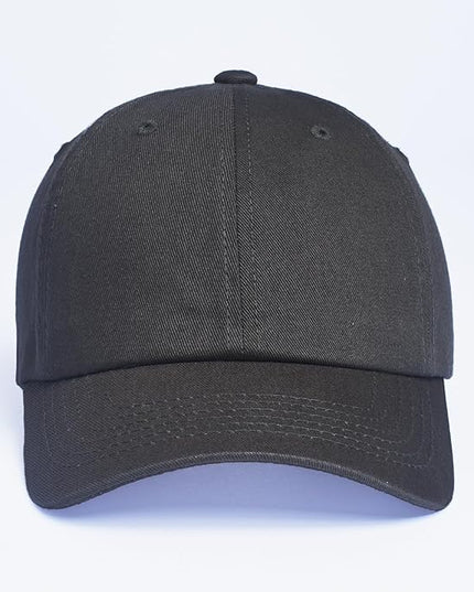 E BY ELIDAN Classic Dad Hat Cotton, Low-Profile Plain Baseball Cap, Adjustable, Breathable and Packable