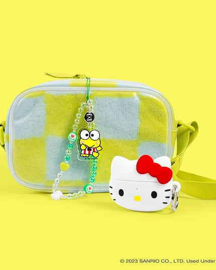 iFace Hello Kitty and Friends Beaded Wristlet Universal Phone Charm Strap - Cute Wrist Chain Lanyard Aesthetic Decor Strap for Cell Phone Camera Keys AirPods Keychains
