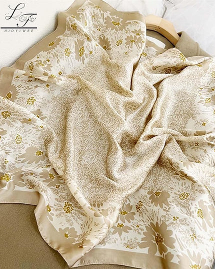 Satin Bandanas Head Scarf For Women Hair Scarves Accessories Lightweight Fashion Wrap Neck Silk Sleeping Headscarf
