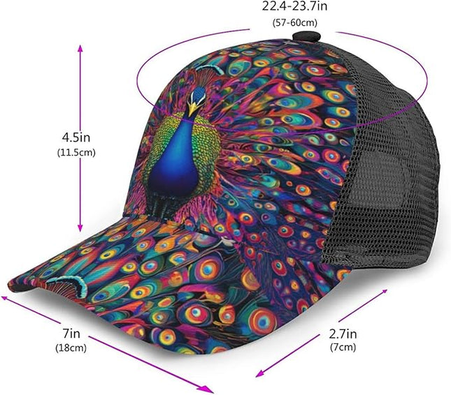 Baseball Cap Trucker Hat Tactical Operator Caps Outdoor Breath Sun Hats Breathable Mesh Curved Brim Baseball Cap