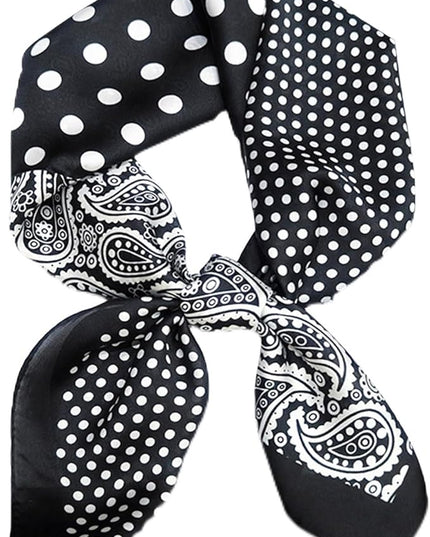 Satin Bandanas Head Scarf For Women Hair Scarves Accessories Lightweight Fashion Wrap Neck Silk Sleeping Headscarf