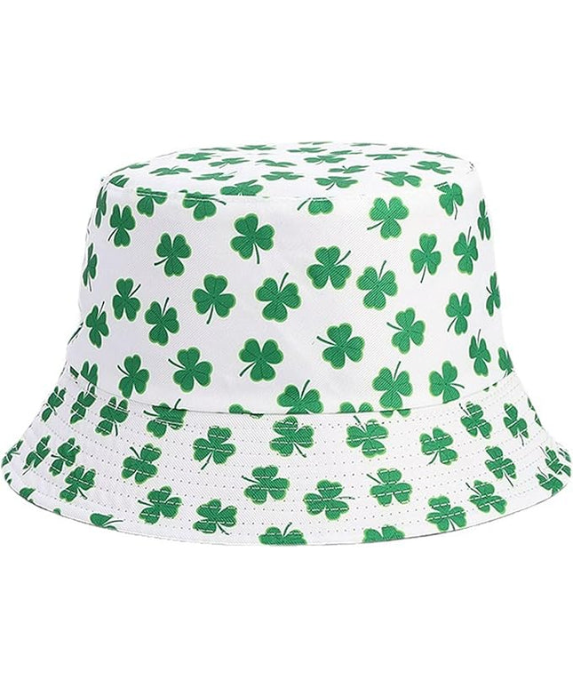 Mashiaoyi Unisex Print Double-Side-Wear Reversible Bucket Hat