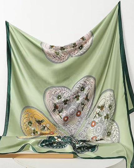 Silk Scarf Mulberry Silk Fashion Scarves Long Lightweight Shawl Wrap …